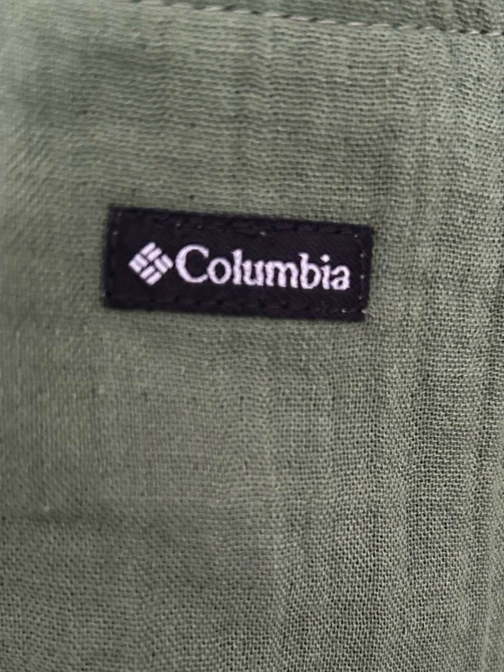 NWT COLUMBIA Crimson Point FS Breezy Sleeveless Olive Tiered Dress Sz Medium - Picture 6 of 9